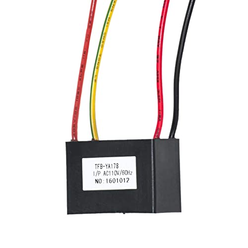 SHOPCORP 110-120VAC Negative Ion Generator – Air Ionizer Module for