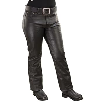 womens leather motorbike pants