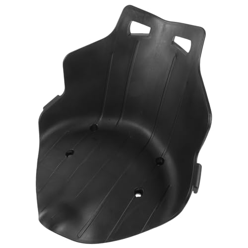 Levemolo Asiento de Kart de Plástico Negro para Scooter Eléctrico y Triciclo, Accesorio de Repuesto Resistente y Ligero, Compatible para Uso en Karts de Carreras y Equilibrio