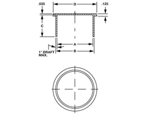 Caplugs MSC-48R-1Q3 MSC Series, ESD Connector Caps and Plugs - ICP (Inherently Conductive Polymer Compound), Meets NAS M 5501/31 Spec 2960, to Cap OD 2.960", Black, Pack of 10 (ZMSC48R-1Q3)