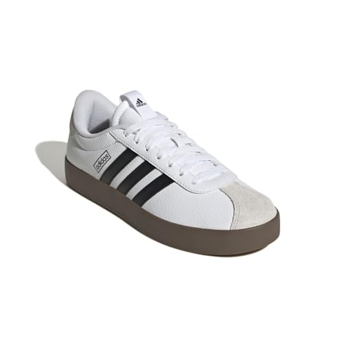 adidas Damen VL COURT 3.0 SHOES, Cloud white/core black/grey one, 41 1/3 EU