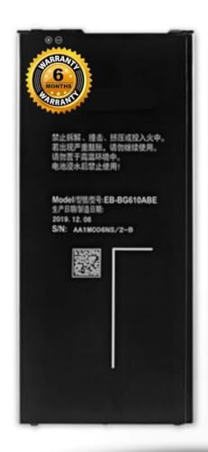 Image of EB-BG610ABE Battery for Samsung Galaxy J6 Plus / J4 Plus /On 7 2016 / J7 Prime / J7 Max /SM-G615F Galaxy On Next Battery with 6 Month warrenty * (D195)