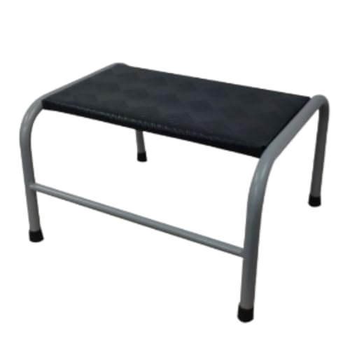 Escadinha Clinica de 1 degrau para Acesso Pratico e Seguro - Estrutura Prata