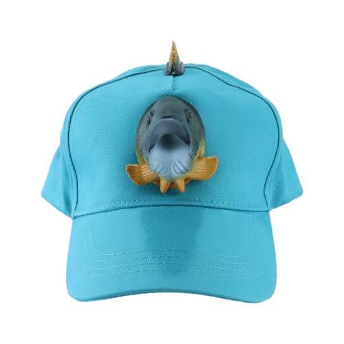 Gorra con pez 3D Alide ligera contra el sudor y calor 3