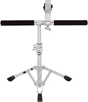Meinl Percussion Professional Bongo Stand - Doppelständer zum Spielen im Sitzen für zwei Bongos - Stahl, Verchromt (TMB-S)