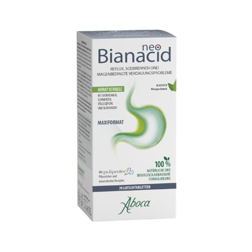 NeoBianacid Tabletten bei Reflux Magensäure Sodbrennen & Magenschmerzen natürliches Medizinprodukt von Aboca