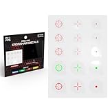 ProFPS Fastscope Decals: Pack de 15 Autocollants réticule pour écran   Quick Scope & Aimbot pour Gaming   Accessoire PS5, Manette PS4, Joystick Manette  L'accessoire Gaming Optimal pour PS5