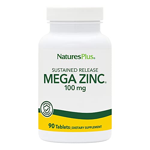 Mega Zinc 100 Mg, 90 Sustained Release Tablets #TOP7