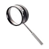 Portable Magnifying Glass Handheld 35X-50X HD Optical Lens for The Elderly Reading Jewelry Identification