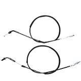Ajuste preciso: compatible con motocicletas Honda específicas utilizando los números de pieza 17910-300-040, 17910-341-000, 17910-MC8-000, 17920-323-000. Garantiza la longitud correcta y la alineación del conector para una actualización sin complicaciones.
