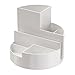 Produktbild Maul Schreibtisch Organizer MAULrundbox Ø14x12,5cm | Organizer mit 6 Fächern | Stiftehalter für Stifte, Marker und Schere | Stifte Organizer für Büro und Schreibtisch | Weiß