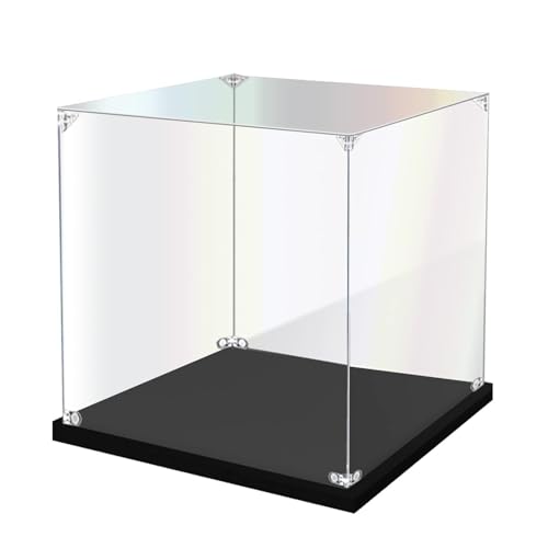 Vitrina acrílica, 10 x 10 x 10 cm (largo x...