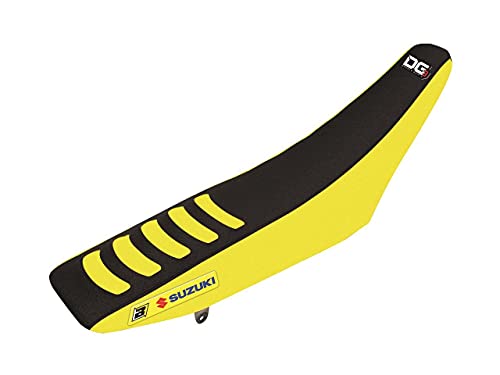 Housse de selle BLACKBIRD Double Grip 3 jaune pour Suzuki RM-Z450 haute qualité