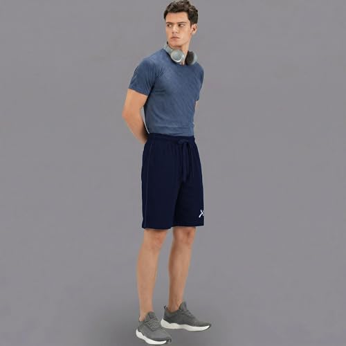 Image of Amul Comfy Men Ultra Soft Cotton-Rich Drawstring Lounge Shorts