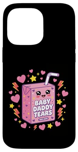 Baby Daddy Tears �J���C�C�W���[�X�{�b�N�X ���킢�� �ʔ��� �X�}�z�P�[�X iPhone 14 Pro Max �p