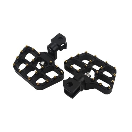 Repose-pieds moto en aluminium CNC réglables et larges pour 650 2015-2023