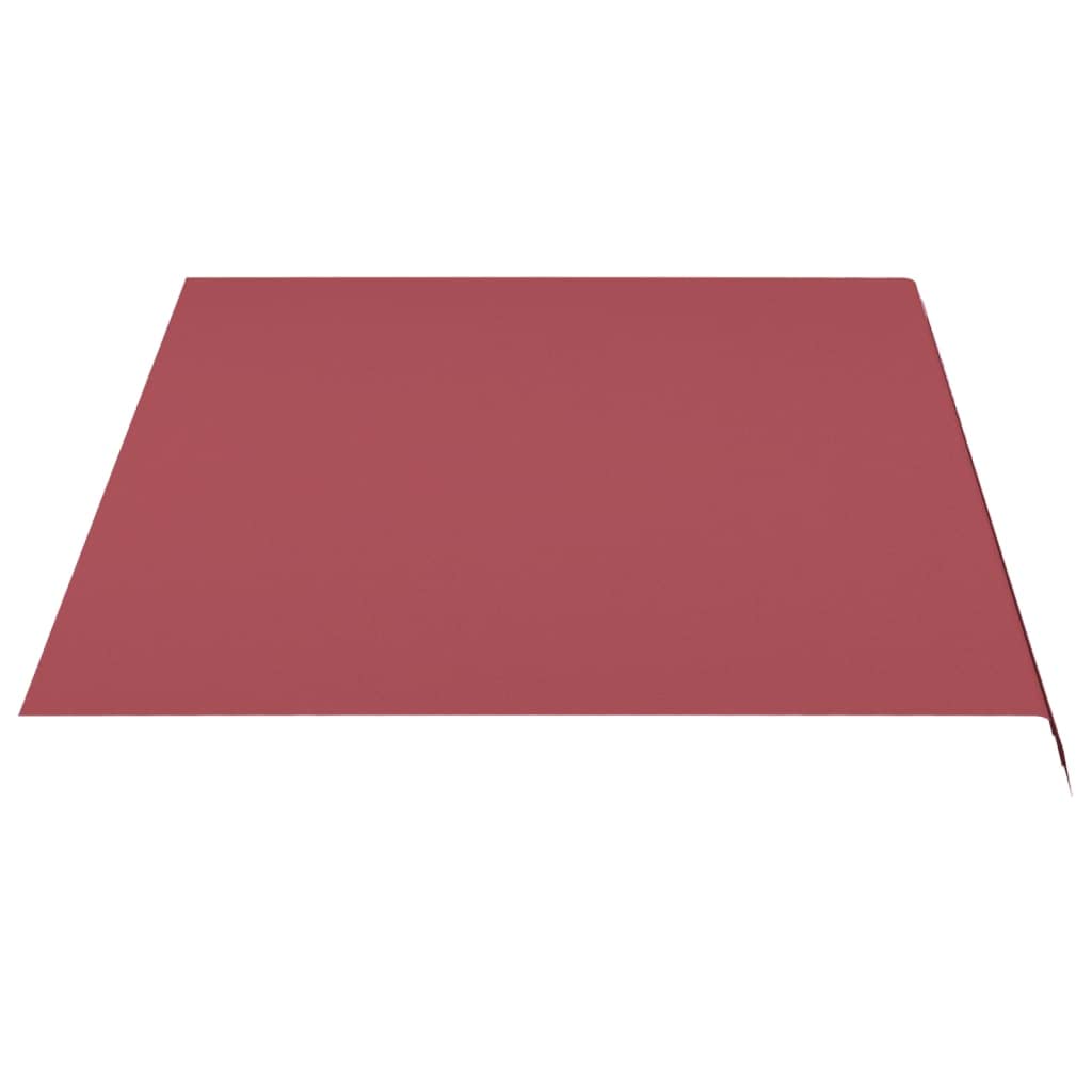 Leasha Toile de Rechange Store Banne avec Lambrequin, Toile Tissu de Remplacement pour Auvent 430x295 cm Bordeaux Rouge