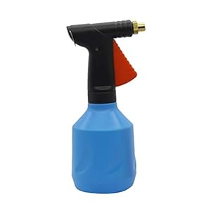 Tuinsproeier 680 ml verstelbare handdruk plastic trigger spuitkop koper spuitmonden luchtcompressie handmatige spuitfles…