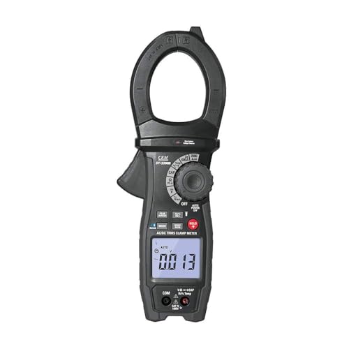 CEM DT-3398B TRMS AC/DC Clamp Meter with Bluetooth, 2000A Current Range, NCV Detection, CAT IV 1000V Safety, Mobile APP Support
