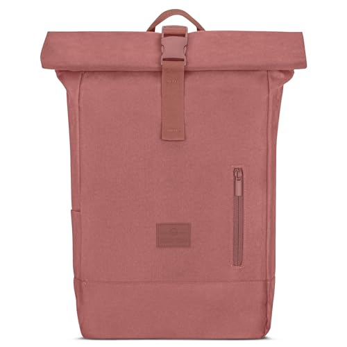 Johnny Urban Zaino Donna e Uomo Rosso - Robin Medium - Zainetto con Vano per PC Portatile - Backpack per Viaggio, Lavoro, Università, Ufficio - Idrorepellente