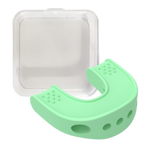 Ejercitador de mandíbula de silicona para la cara, línea de mandíbula delgada, ejercicio muscular, levantador facial, aprieta y fortalece