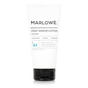 No. 144 Post Shave Lotion 6 Oz, Aftershave for Men, Conditions & Hydrates Skin, After Shave Solution to Help Reduce Skin Irritation & Calm Razor Burn, Aloe Citron Scent
