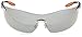 Harley-Davidson HD802 Safety Glasses with Silver Tempels Frame and Silver Mirror Tint Hardcoat Lens
