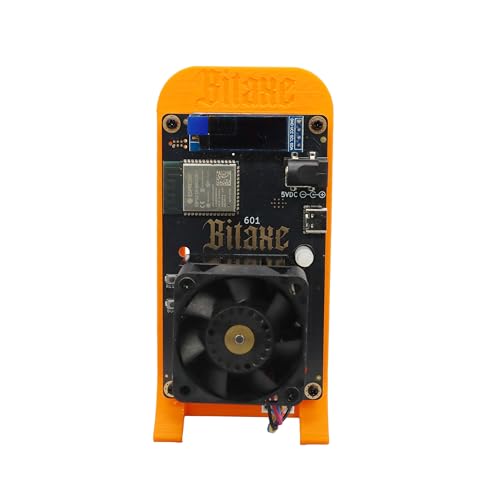 Open Source Bitcoin Miner Bitaxe Gamma 601 Solo Miner 1.2TH/S 18W BM1370 from Antminer S21 Pro Asic Bitcoin Miner with Stand and PSU