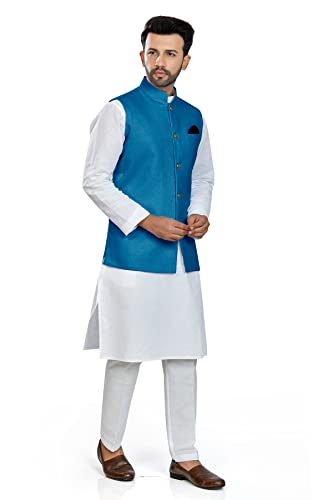 BE ACTIVE Mens Nehru Jacket For Men|| Linen Waistcoat for Ocassion|| Mens Nehru Jacket