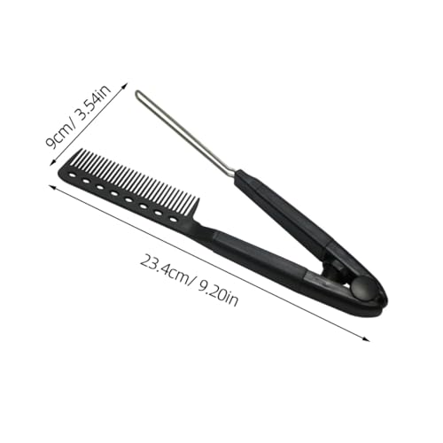 Peine alisador VICASKY para cabello en forma de V sin calor, herramienta para peinar el cabello miniatura 2