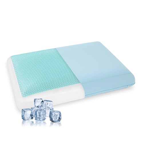 Cooling Gel Memory Foam Pillow Reversible