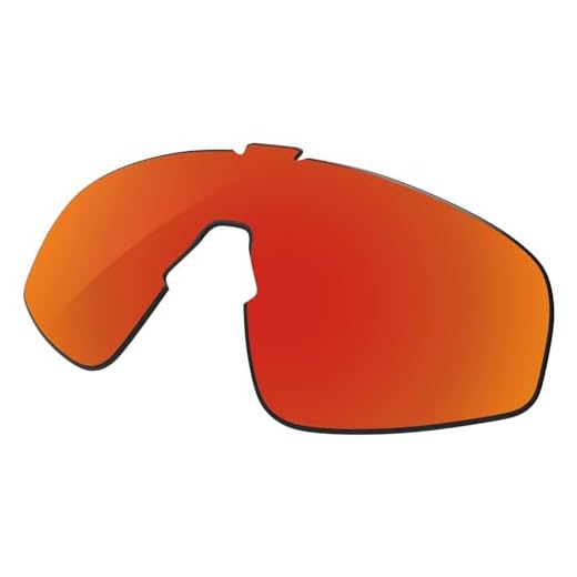 Galvanic Lentes de reposição para óculos de sol Oakley Latch Panel OO9404 - Rubi polarizado