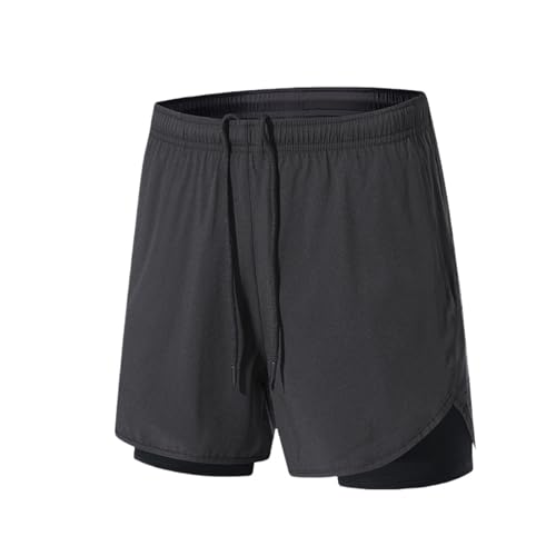 Short sport femme running short de course 2 en 1