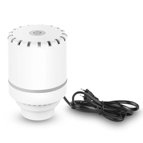 Vacbird Pompa ad aria elettrica, pompa portatile per sacchetto di immagazzinaggio sottovuoto, 30 W, pompe sottovuoto da viaggio con 4,0 kPa, potenza di aspirazione