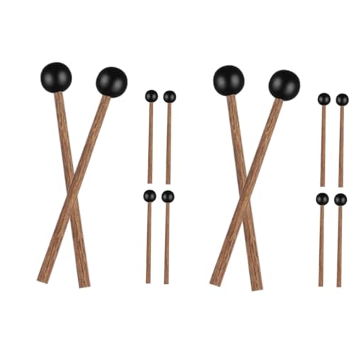 6 pares de baquetas para tambor Abaodam de alta calidad para principiantes miniatura 1