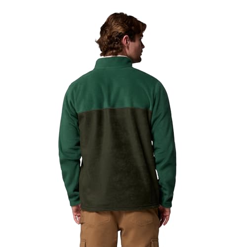 Columbia Mens Steens Mountain Half Snap Fleece Jacket, Greenscape/Rain Forest, Large2