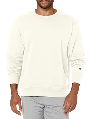 Champion Men's Powerblend Fleece Crew, C Logo (Retired Colors) #TOP21