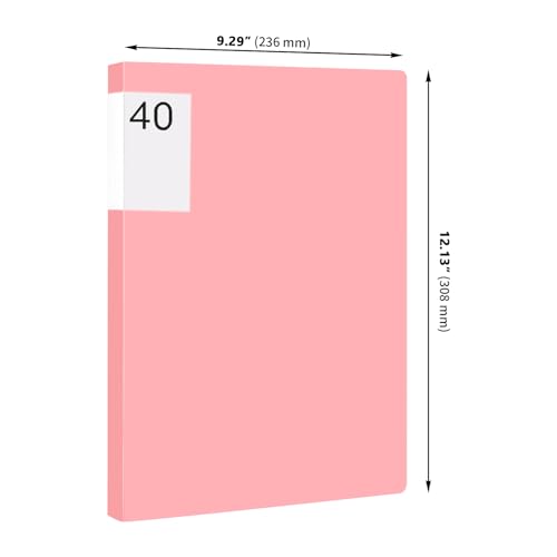 Dossier de présentation A4 en plastique et lot de pochettes de rangement - 2