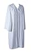 GradPlaza Matte Choir Robe for Church Baptism Officiant Confirmation Costume,Graduation Gown for School,Judge Robe,Pastor Robes White Size 54