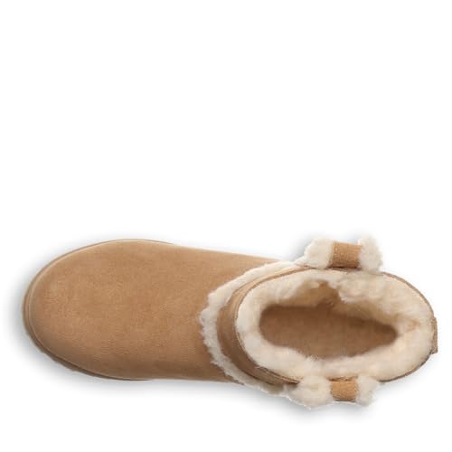 BEARPAW Willow Youth's Classic Suede Slip On Comfortable Winter Boot4
