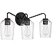 Craftmade 56103-FB Shayna Outdoor Wall Sconce, 3-Light 180 Total Watts, Flat Black