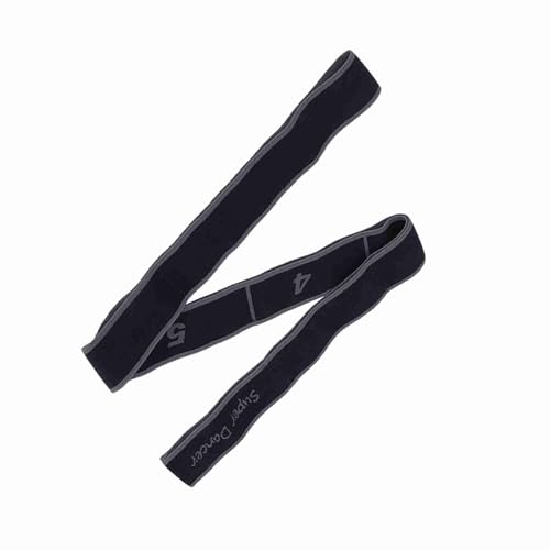 Bandas de Resistencia para Hacer Ejercicio, Bandas de Ejercicios de Bucle de Resistencia de Resistencia de Yoga, Bandas de Entrenamiento Elásticas de 80 Cm para Ejercicios, Pilates, Baile y (rojo)