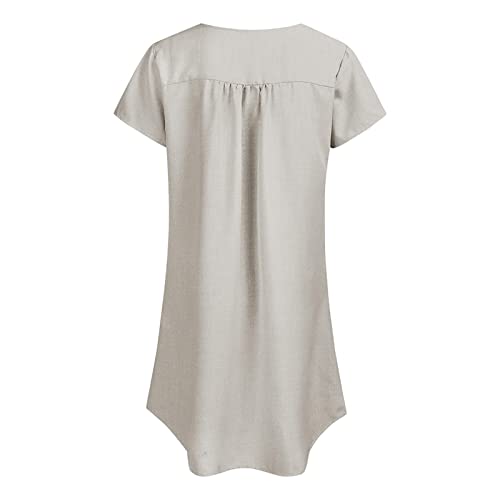 Robe pull femme grande taille d'été coupe droite