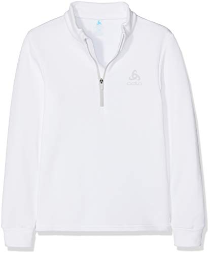 Odlo Midlayer 1/2 Zip Carve Kids Warm - White