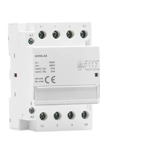 Contacteur ca sur Rail Din pour borne de recharge de voiture