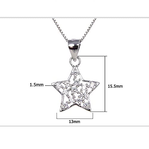 Collier pour femmes incrustation de zircon chaîne de clavicule S - 4