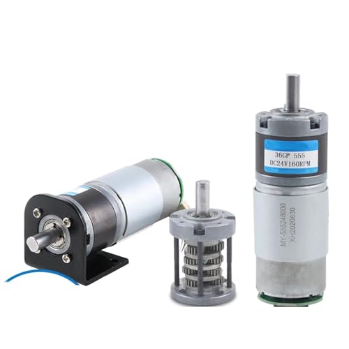 Micro moteur avec encodeur 12V 24V et réducteur planétaire 8mm DC - 2