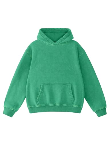 Hatant Oversized Hoodie Sweatshirts for Women Couples Heavyweight Hoodies Pullover Vintage Acid Wash Sweaters Pullover 2025