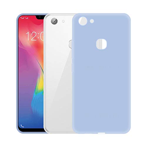 Image of Case Creation Luxurious OG Series for Vivo Y81 Case Cover,Anti-Dirty Slim Case Frosted Matte Cute Candy TPU Raised Bezel (Splash of Color) Back Cover for VivoY81 -Light Purple