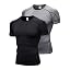 2pcs Black, Grey